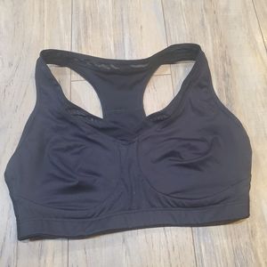 Athleta Va Va Black Sports Bra 34C